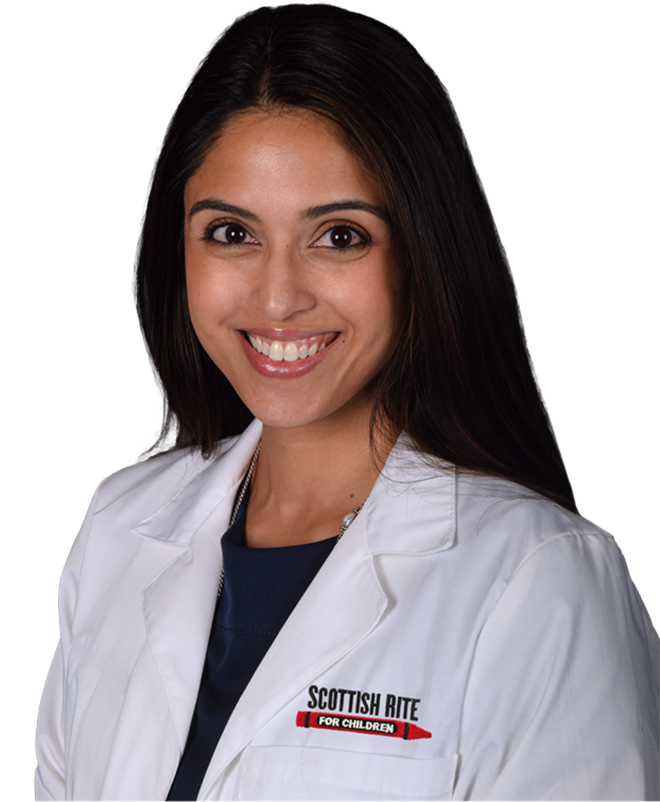 Simrat Morris, M.D., Staff Rheumatologist at Scottish Rite for Children