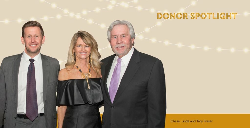 Donor spotlight featuring Jim and Jill Kaufman, highlighting their contributions and commitment to the community.