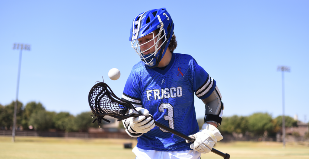 Patient Eli, playing lacrosse