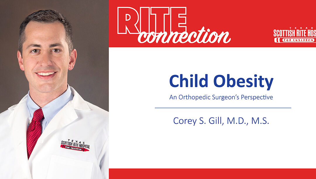 An Orthopedic Surgeon’s Perspective On Child Obesity