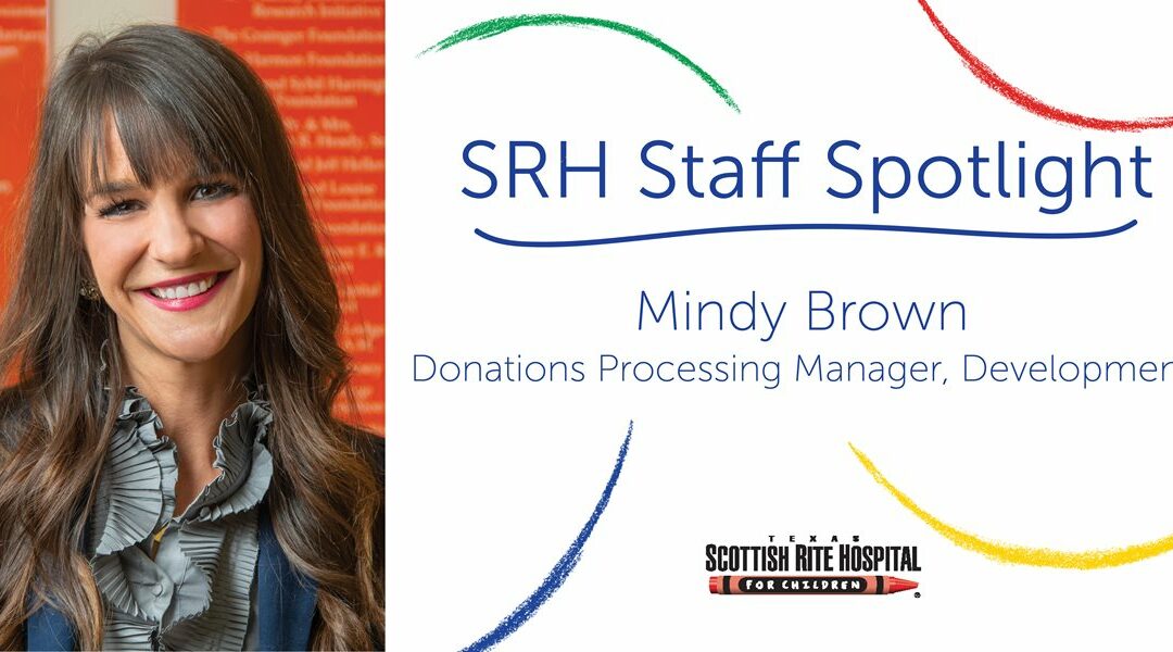 Get to Know our SRH Staff: Mindy Brown, Donations Processing Manager