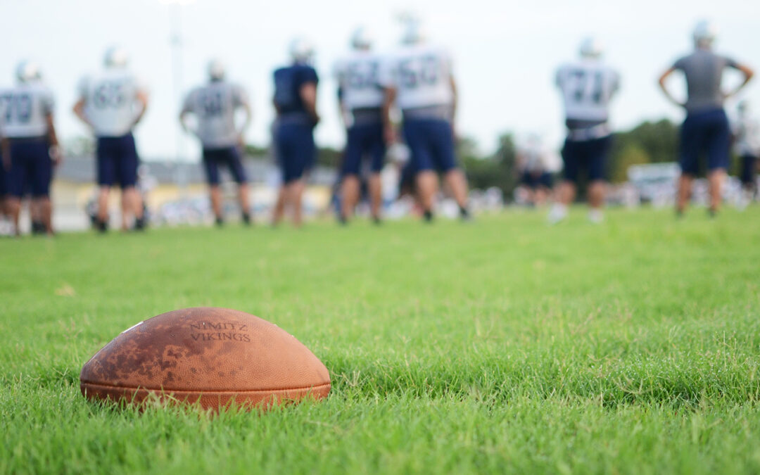 Football practice and sports physicals