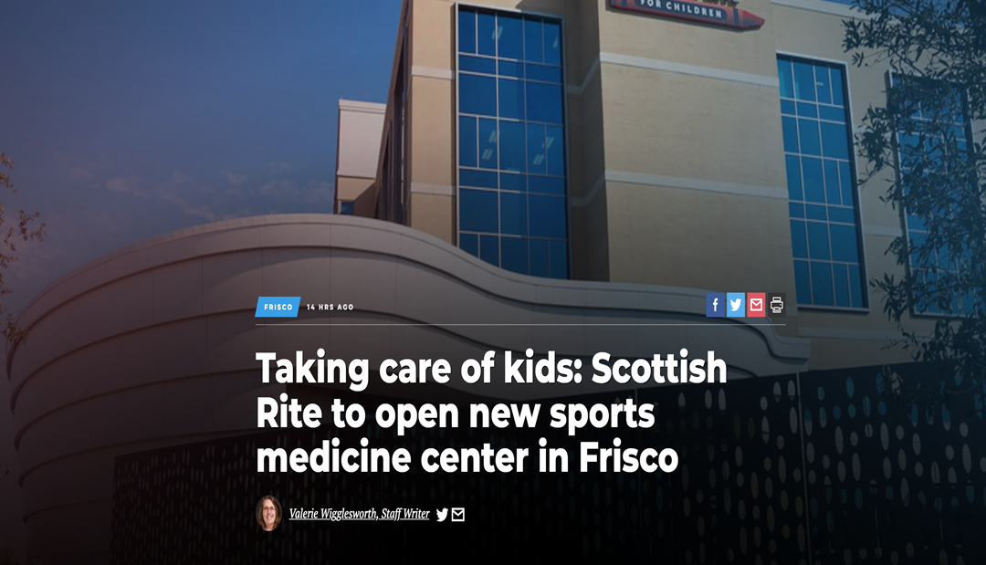 Dallas Morning News: The Rite stuff for Frisco