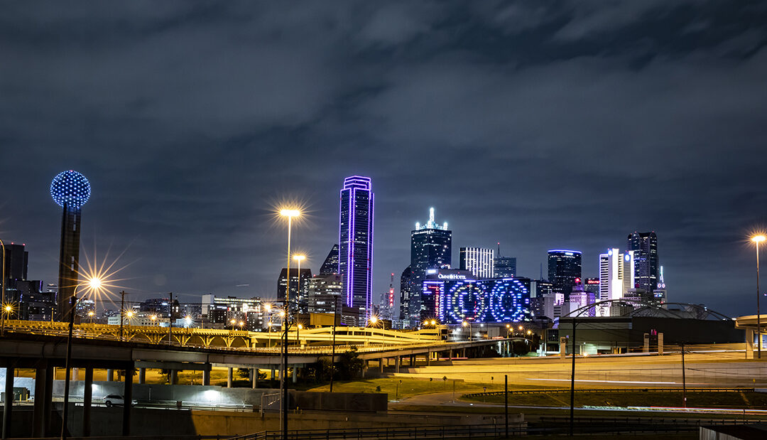 FOX 4: Downtown Dallas Skyline Honors Scottish Rite